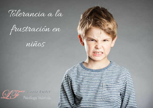 tolerancia frustración niños