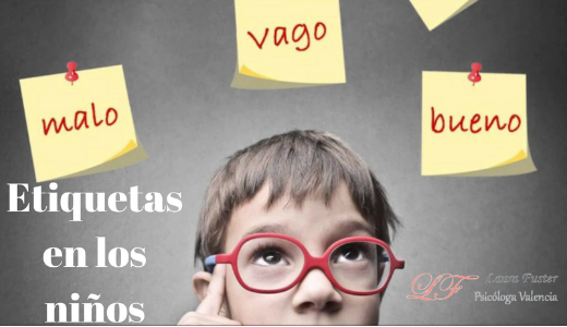 etiquetas niños